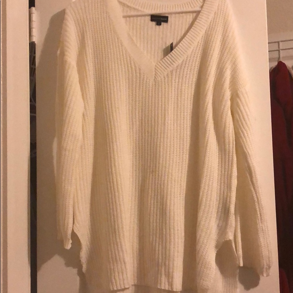 Fashion Nova Camille Oversized Sweater - Ivory